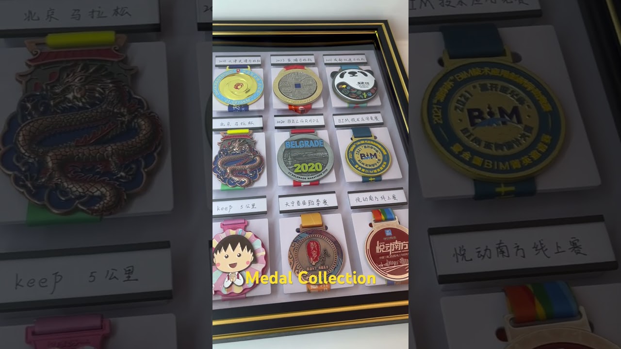 Marathon Medal Display Stand#marathon #run #medal