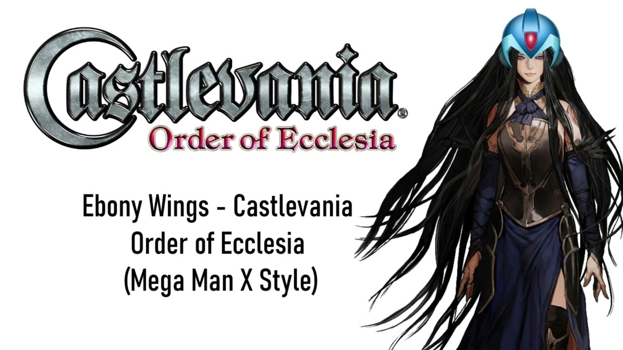 Ebony Wings Castlevania: Order of Ecclesia - Mega Man X Style