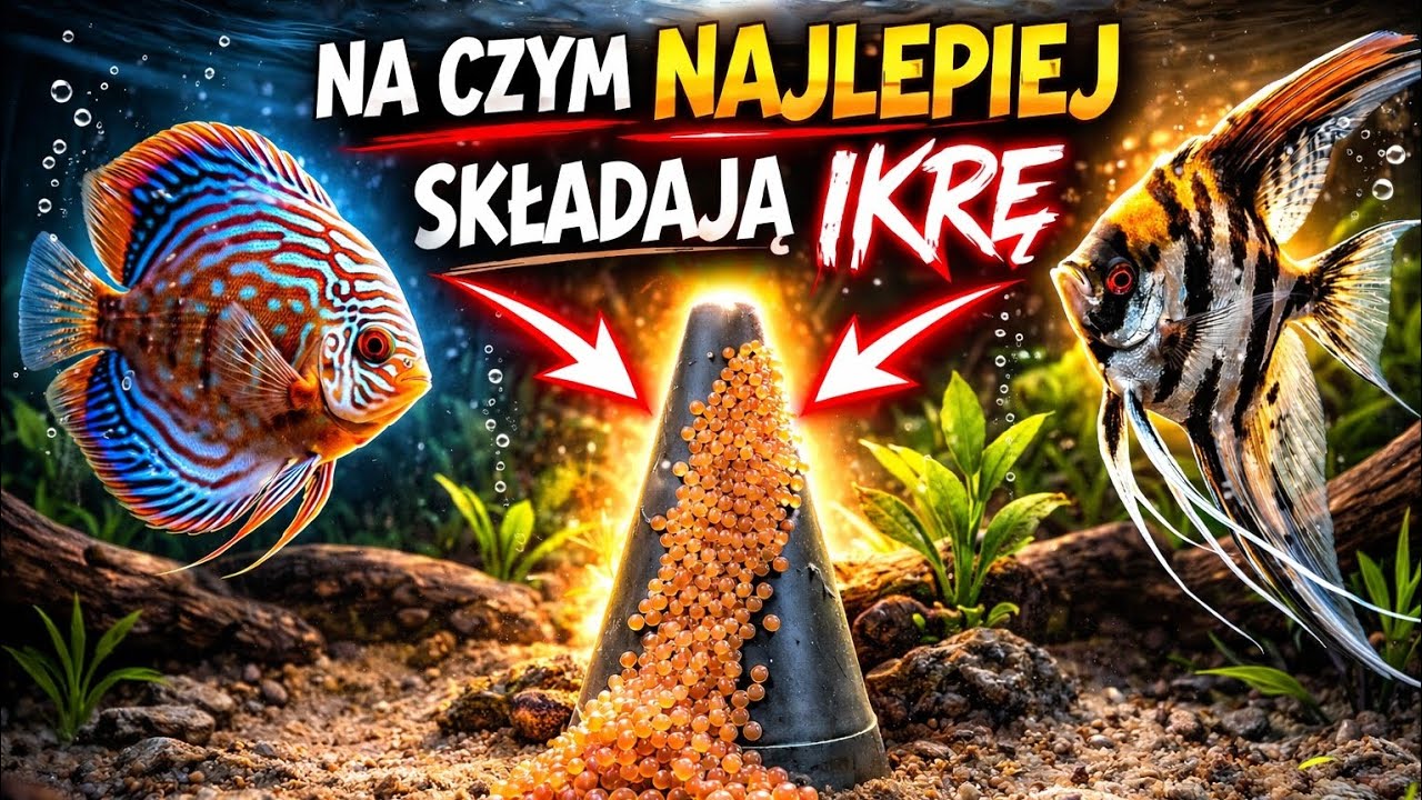 PALETKI i SKALARY - Na czym najlepiej składają ikrę 🐠🫧🌿