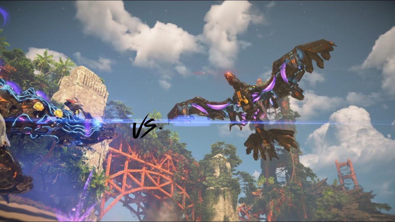 Horizon forbidden West: Apex stormbird vs. Slaughterspine: very hard