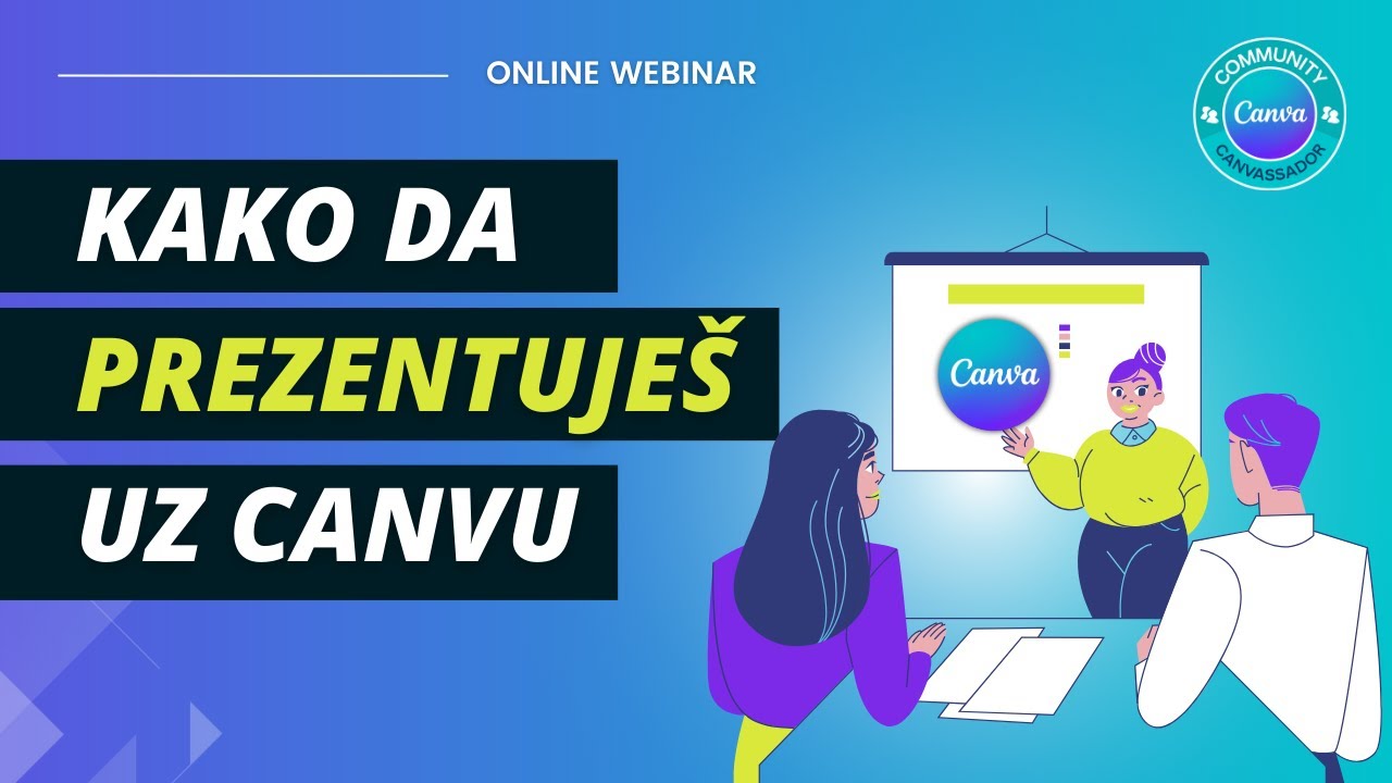 Prezentuj kao PROFESIONALAC 🎤 / Canva prezentacije / Miloš Brender