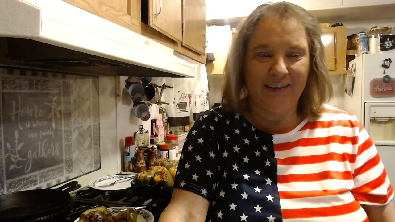 Stuffed Green Peppers With a Twist