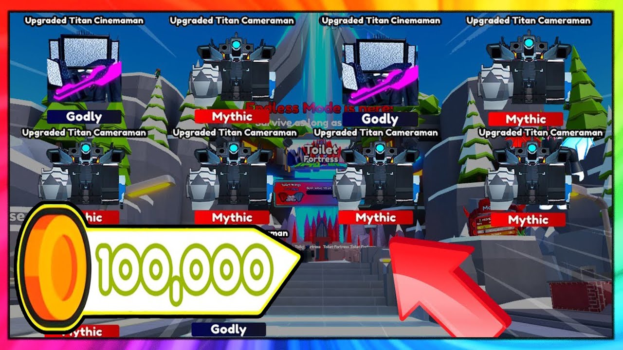 100.000 ALTINLA KAÇTANE GODLY KACTANE UTC ÇIKARDIM ? 🚽 Roblox Skibidi Toilet Tower Defense