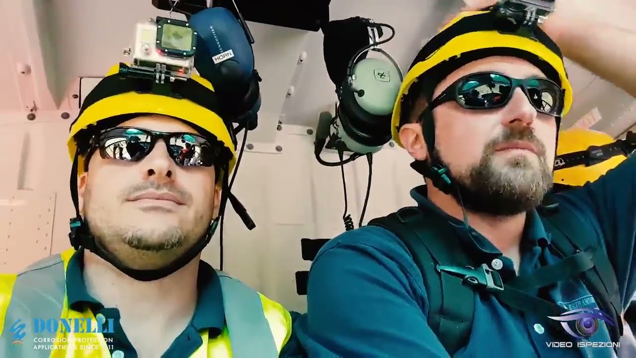 Inspecting a penstock in the Pyrenees mountains | HELICOPTER + ROVER