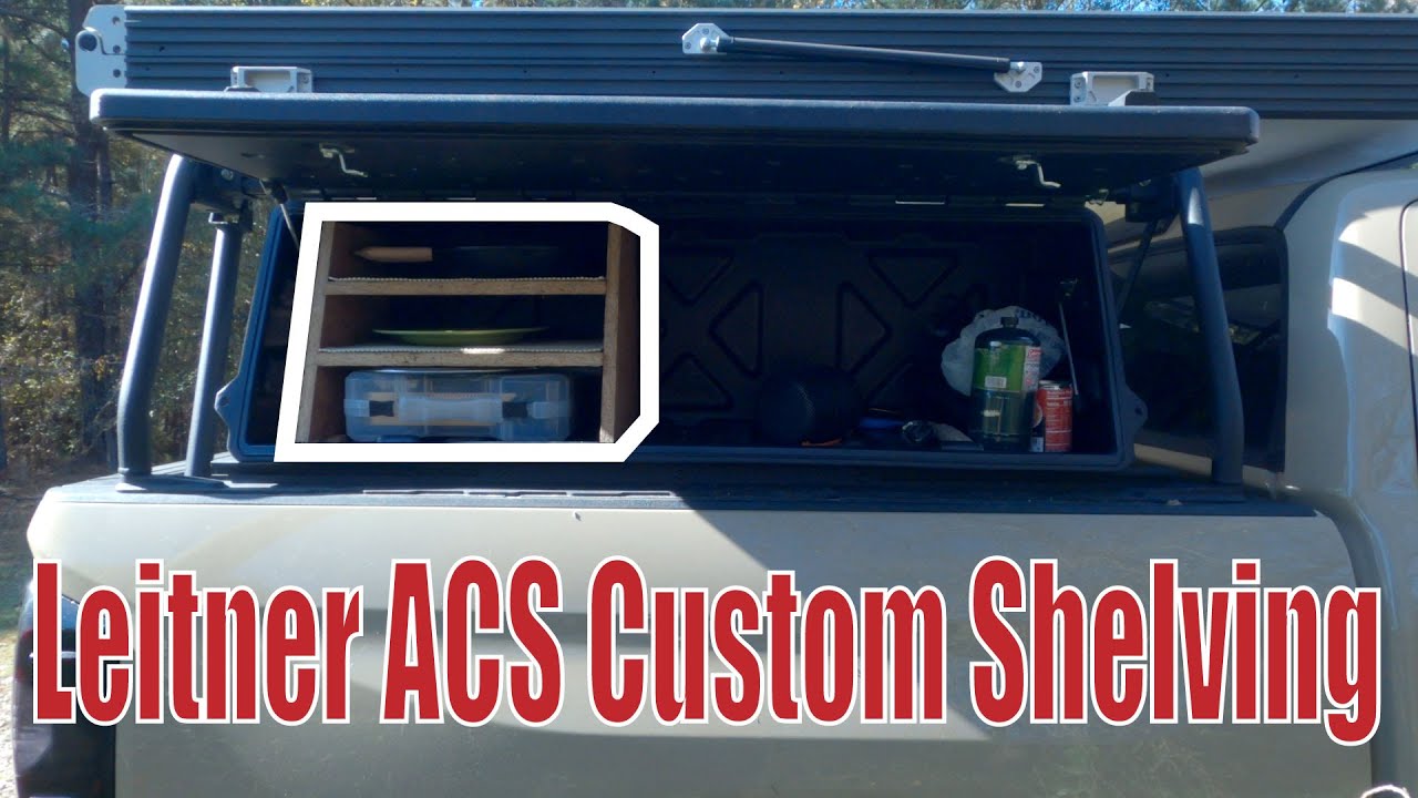 Leitner Designs Active Cargo System - How to Build Simple Shelves for MORE STORAGE! Toyota Tundra