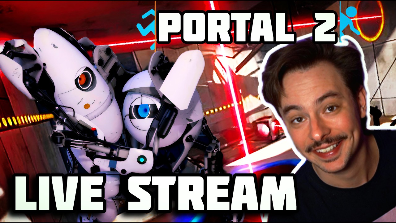 First Time Playing Portal 2 in Over a Decade Jake Weddle Live Stream