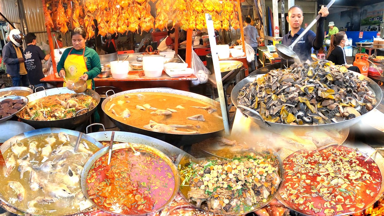 Cambodian Street Food Tour Compilation - Chhouk Meas, Riverside, Olympic, & Boeung Trabek Market
