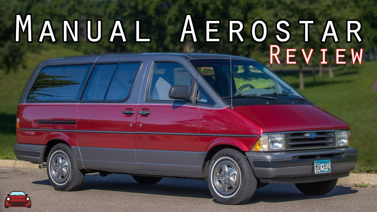 1992 Ford Aerostar XL Plus Review - A Retro Minivan With A MANUAL Transmission!