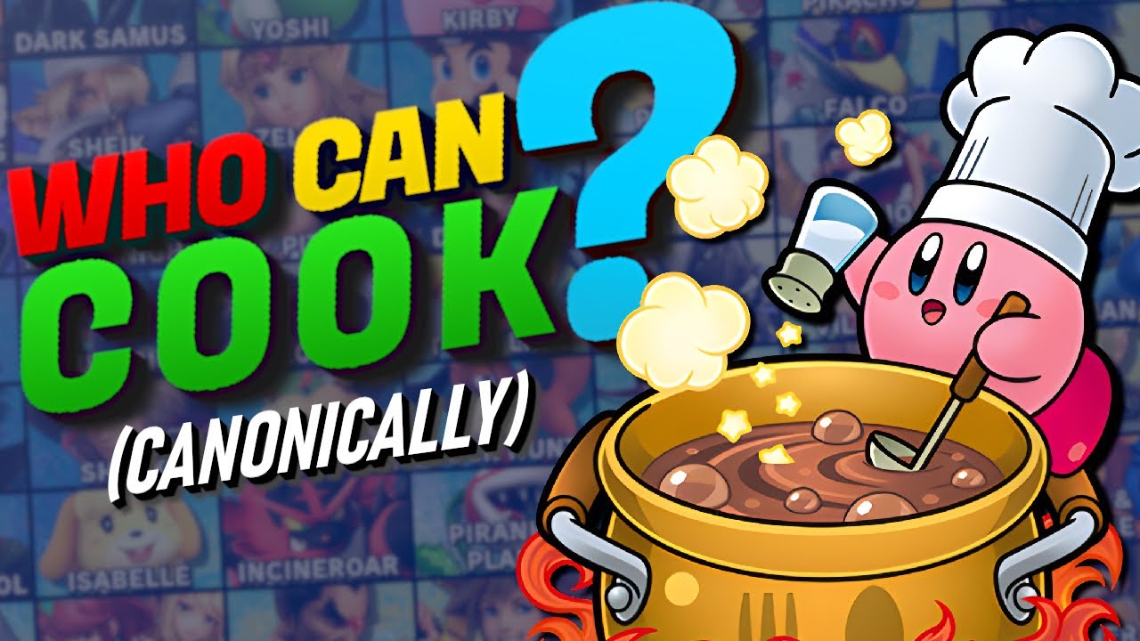 Which Smash Bros Characters Can Canonically Cook?
