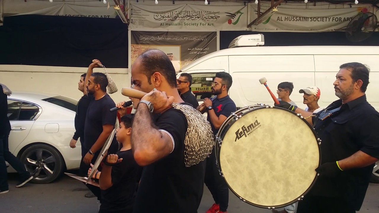 موكب زنجيل شباب العجم وفاة النبي 28/صفر/1438 (2) الحاج خليل اسيري