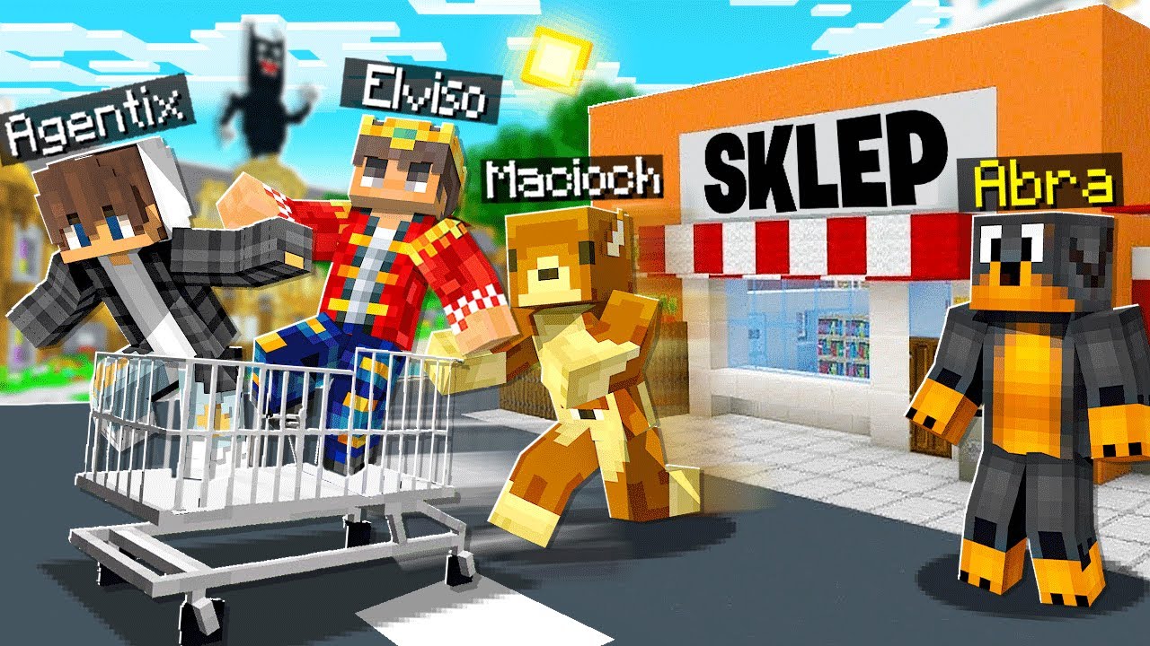 KUPIŁEM PIERWSZY SKLEP w GALERII HANDLOWEJ na MILIONOWICACH w Minecraft! 🤑💰