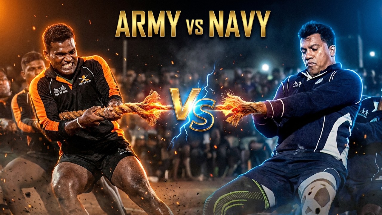 Military Strength TESTED! 💪 Army vs. Navy 640KG Final Battle!