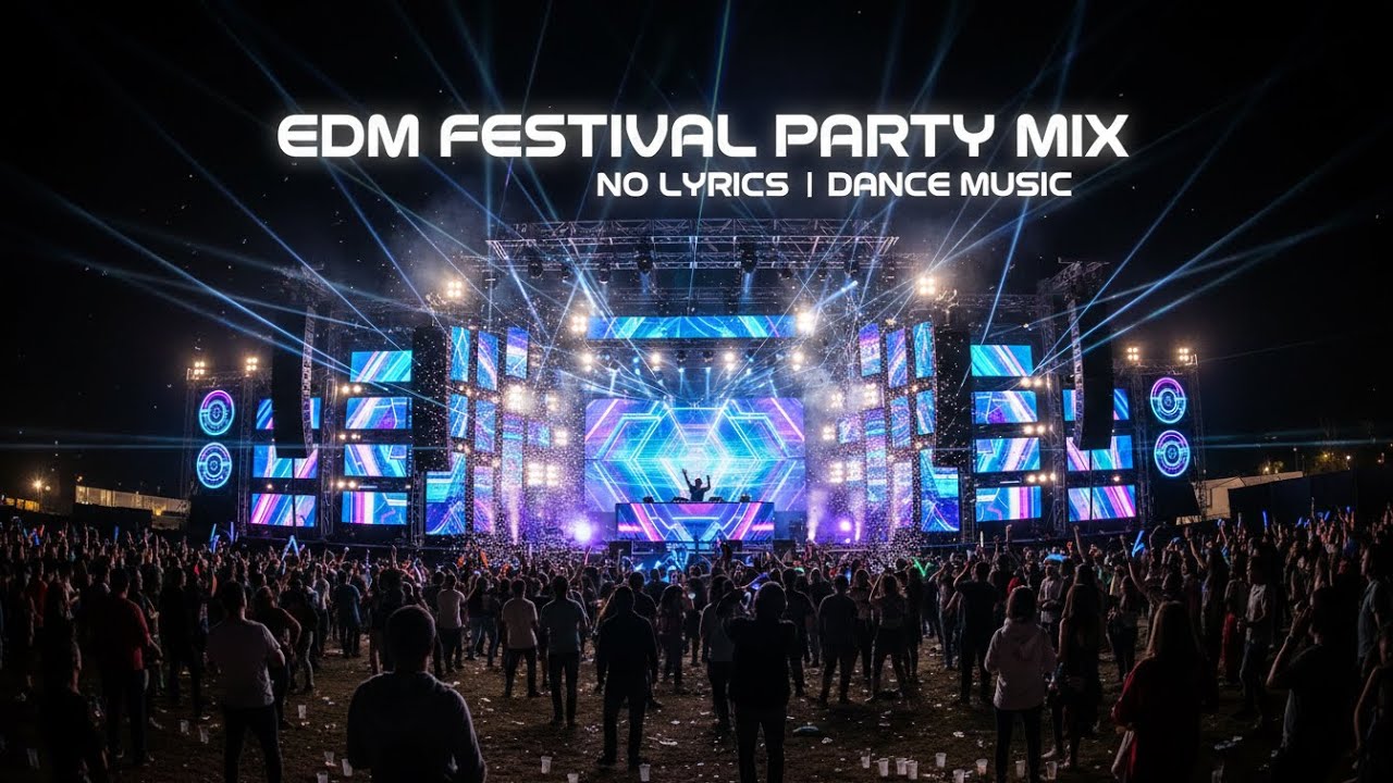 20 Minutes Original EDM Festival Party Mix | No Lyrics | Dance Music