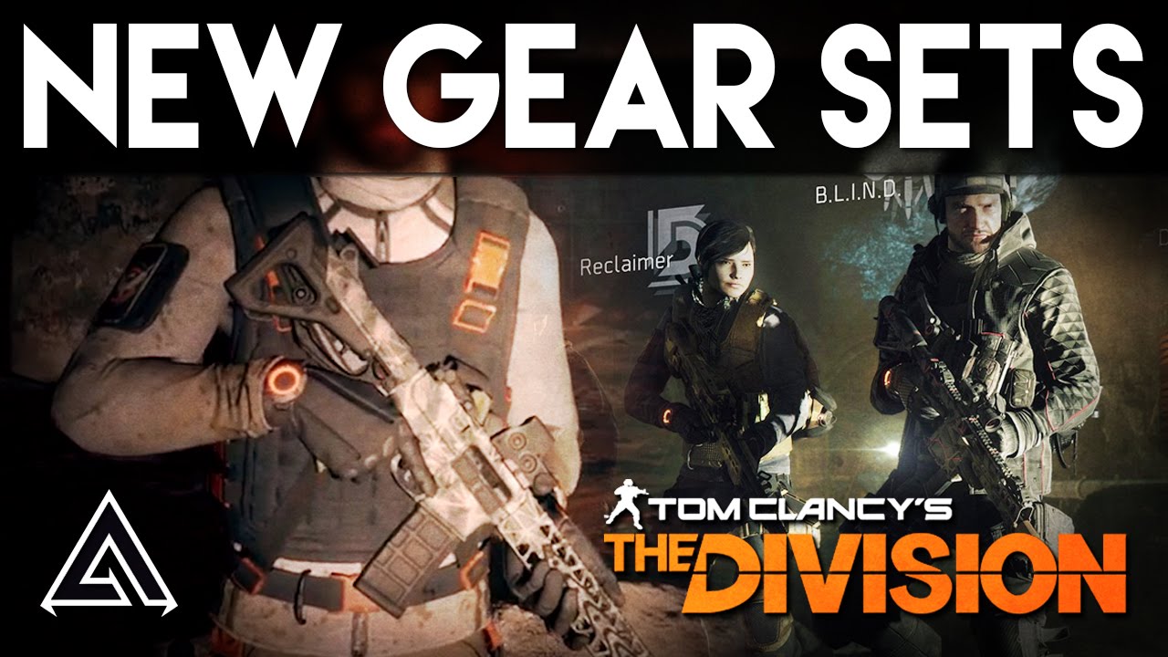 The Division All 5 New Gear Sets In 1.3 - Alpha Bridge, DeadEye & More!