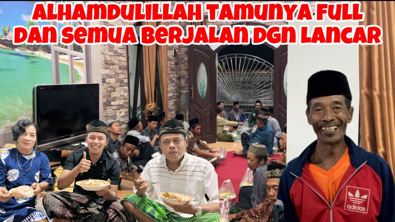 ALHAMDULILLAH TAMUNYA FULL DAN SEMUA BERJALAN DGN LANCAR LANJUT KARAOEKAN DI BELAKANG