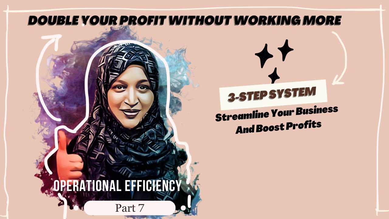 Streamline & Profit – 3-Step Framework