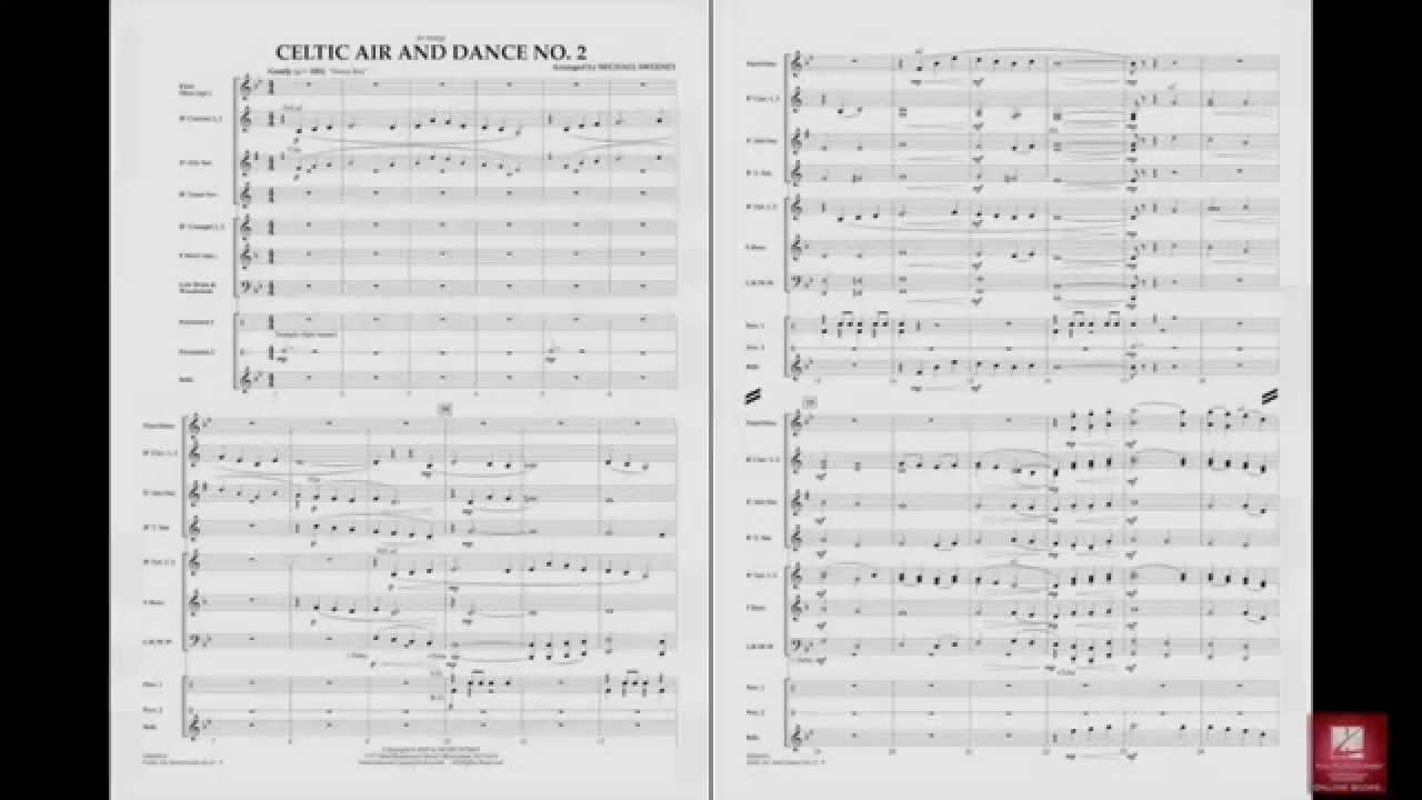 Celtic Air and Dance No. 2 arranged by Michael Sweeney