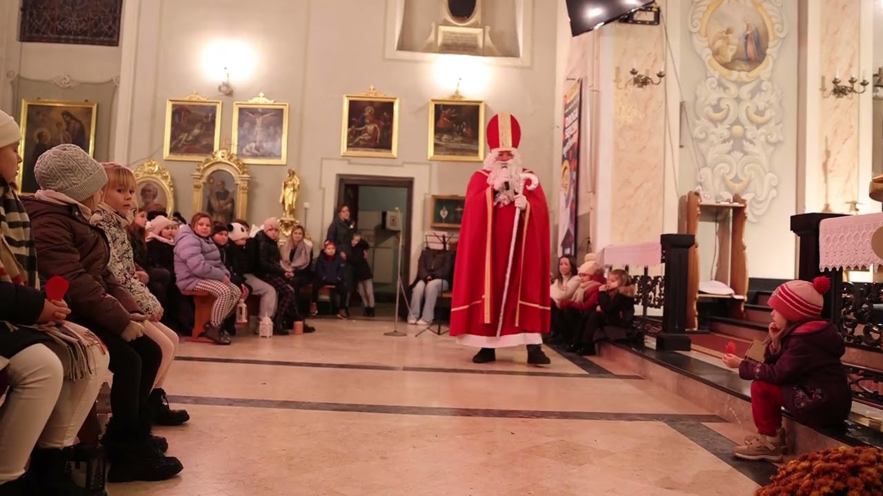 Św. Mikołaj w kościele w Brańszczyku