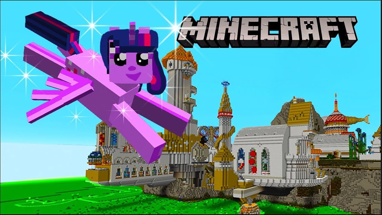 Minecraft but it's a My Little Pony Canterlot World