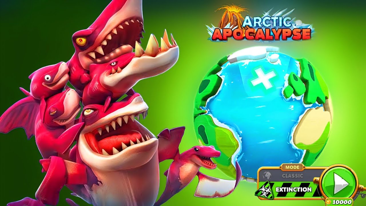 The Last Stand: Frenzy Shark Ignites Arctic Apocalypse - Extinction Mode