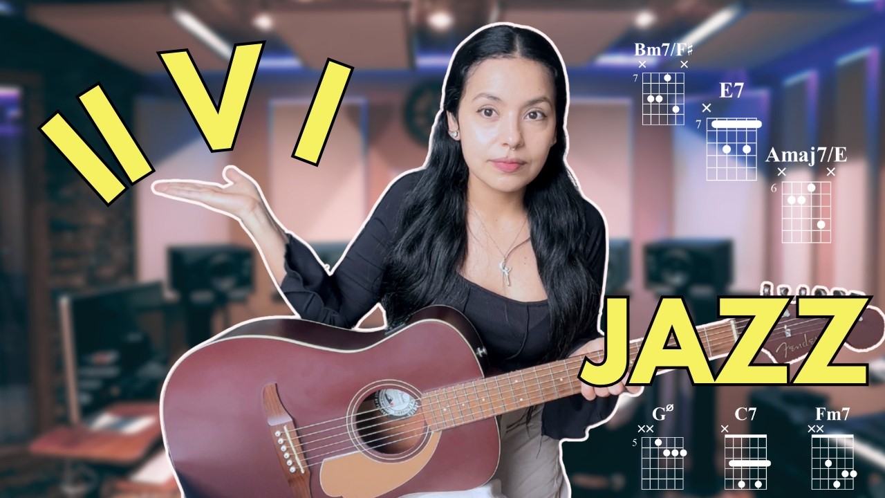El Secreto de los Guitarristas Jazz:  II V I (2, 5, 1)