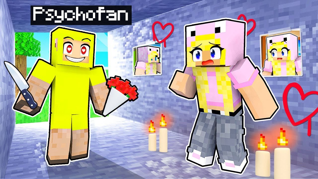 Zostałam PORWANA przez PSYCHOFANA LOLO w Minecraft!