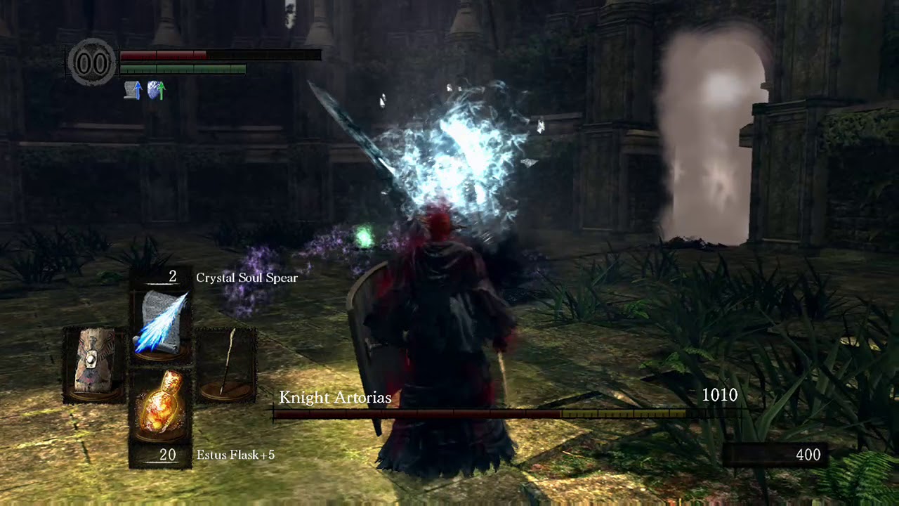 DS1 - Knight Artorias vs. Sorcerer