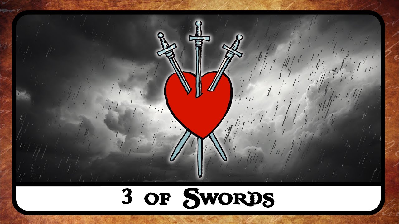 3 of Swords Tarot Card Meaning ☆ Reversed, Secrets, History ☆