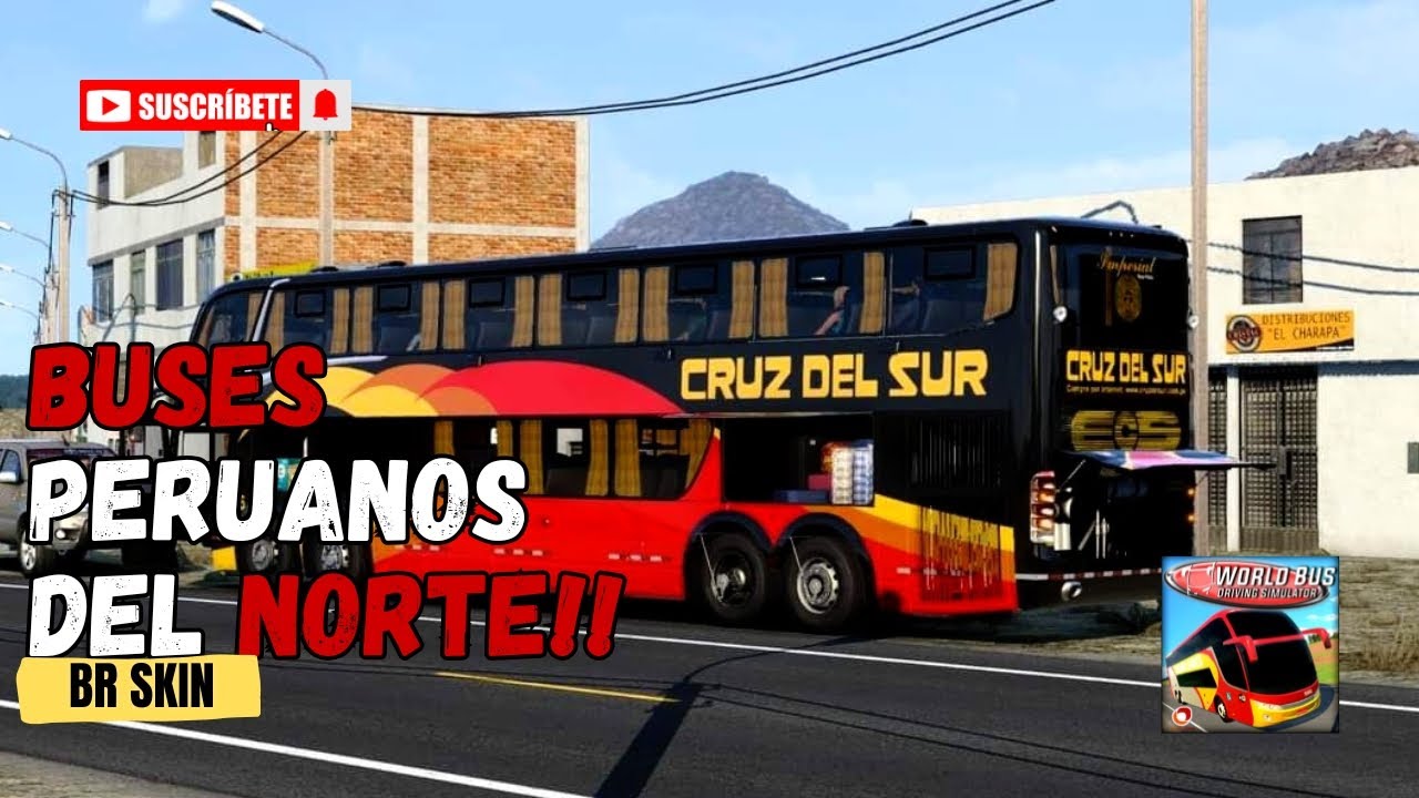 Buses Del Norte Peruano - WORLD BUS DRIVE SIMULADOR - SHOX'PE 😱