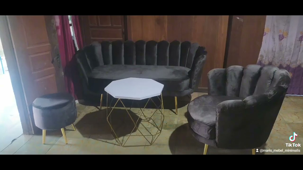 sofa kerang minimalis