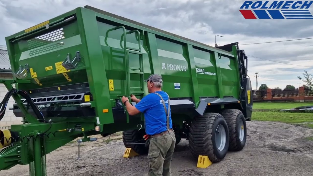 Transport rozrzutnika PRONAR N262/1 Herkules | ROLMECH