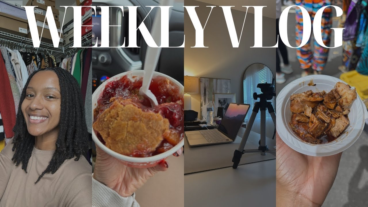 Weekend VLOG | Taste of Charlotte, Home Office Revamp, In my Housewife Era, Love Island, and More