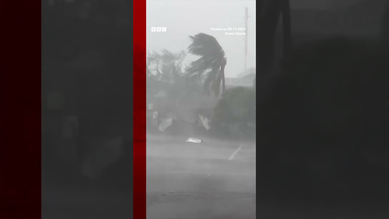 Super typhoon makes landfall in Philippines. 