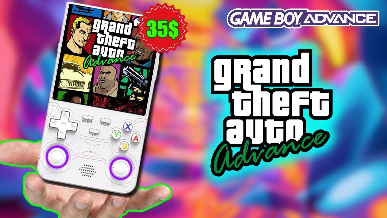 GTA: Advance On This 35$ Gaming Console | R36 Ultra Gameplay 2025