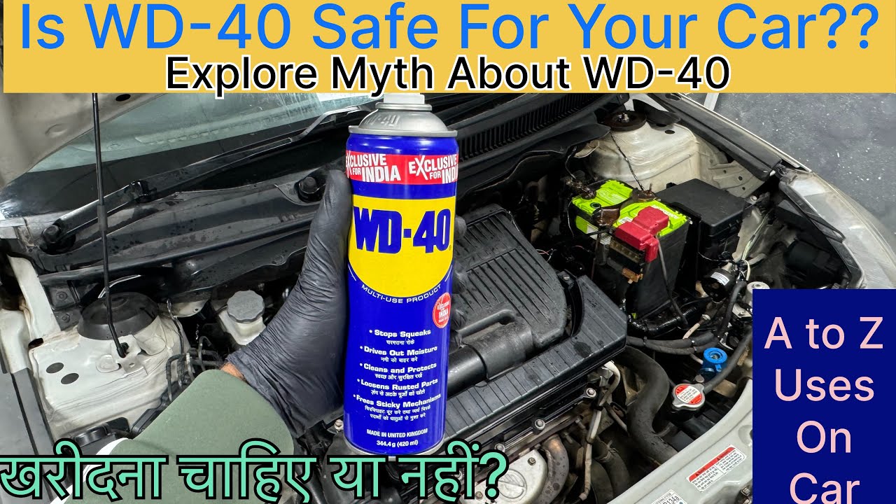 Full Detailed Review WD-40 || Useful Or Not?? Multi Use Product, Uses in Car & Bike Plastic & Rubber