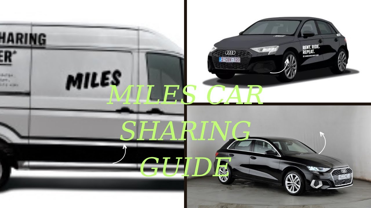 GUIDE TO MILES CAR SHARING, How to book a car 🚗 with MILES, CAR sharing services Munich, MILES