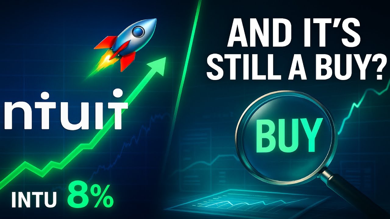 INTUIT Just Skyrocketed 8% 🚀... And It&rsquo;s STILL a Buy? 🤯 $INTU