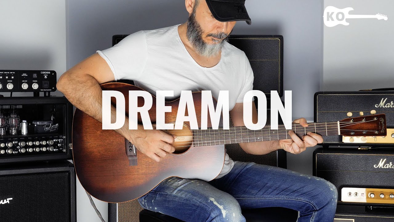 Aerosmith - Dream On - Acoustic Guitar Cover by Kfir Ochaion - Martin Guitars StreetMaster