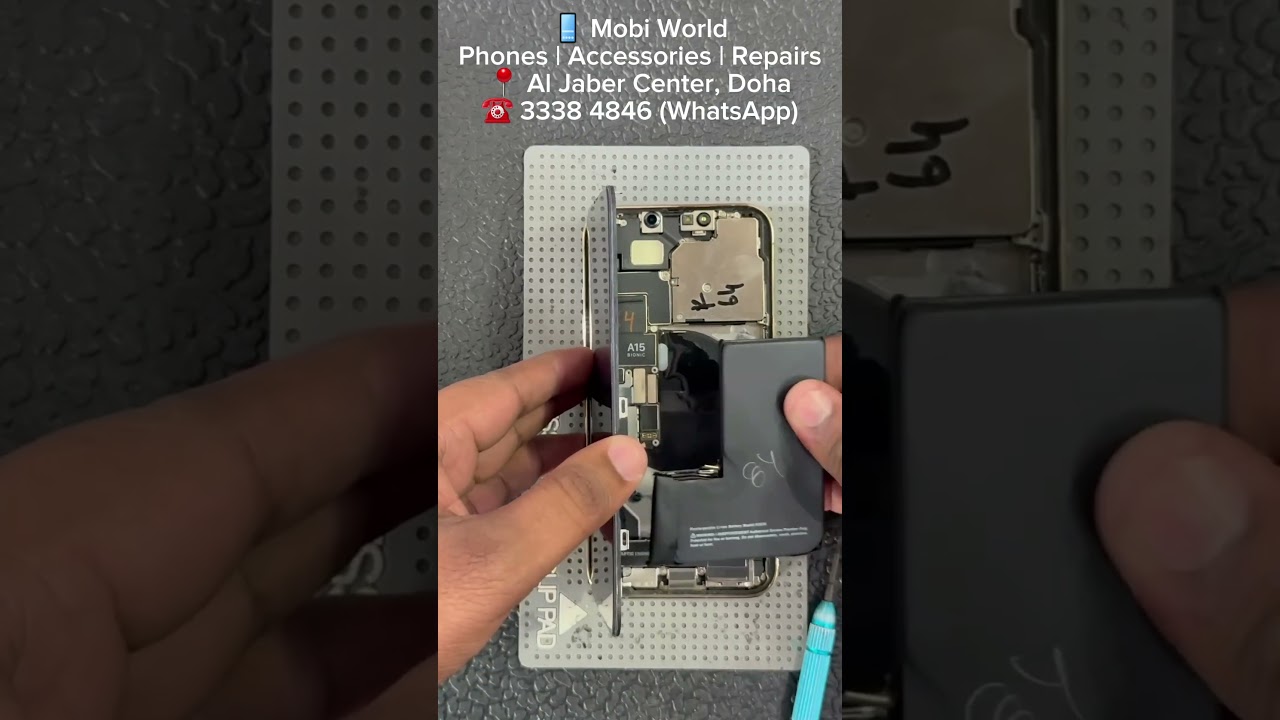 🔋 iPhone 13 Battery Replacement Available!Fast • Safe • Genuine QualityVisit MobiWorld