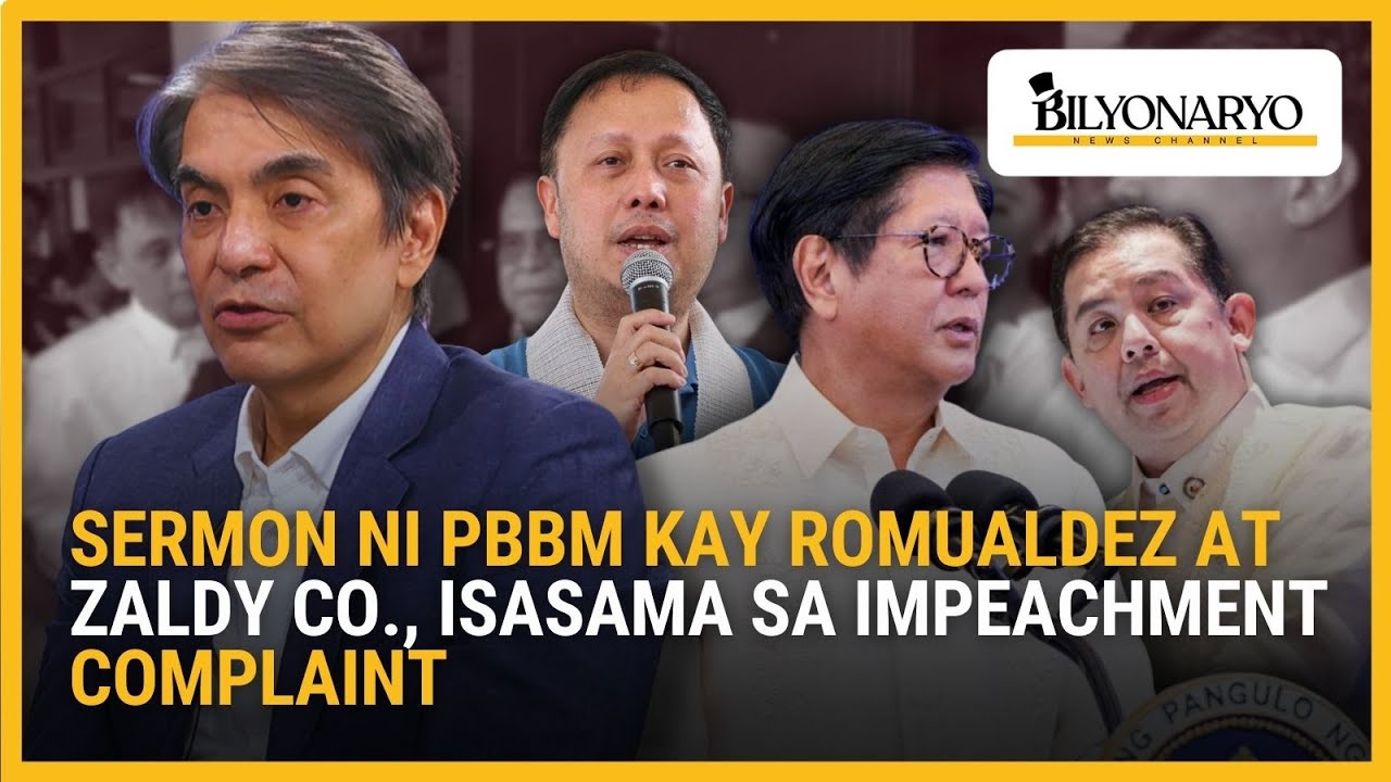 Rebelasyon ni Toby Tiangco sa 'sermon' ni PBBM, gagamitin sa impeachment complaint | Agenda