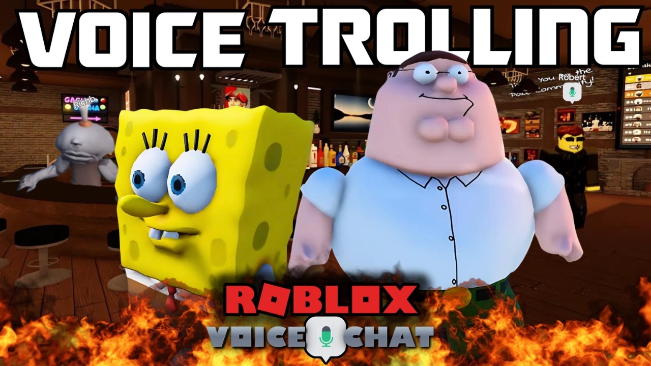 Trolling Adult Servers with Roblox VOICE CHAT! (FUNNIEST MOMENTS)