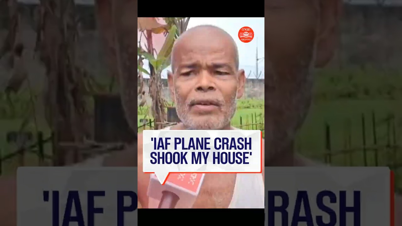 Eyewitness shares account of IAF plane crash in Assam that killed five personnel