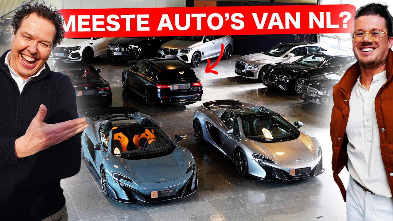 Nino (33) VERKOOPT 11.000 AUTO'S PER JAAR!