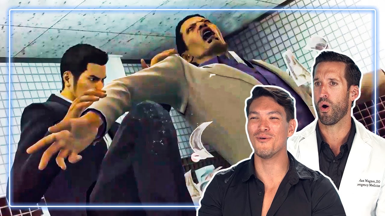 ER Doctor and Martial Artist React to Yakuza 0 | Experts React