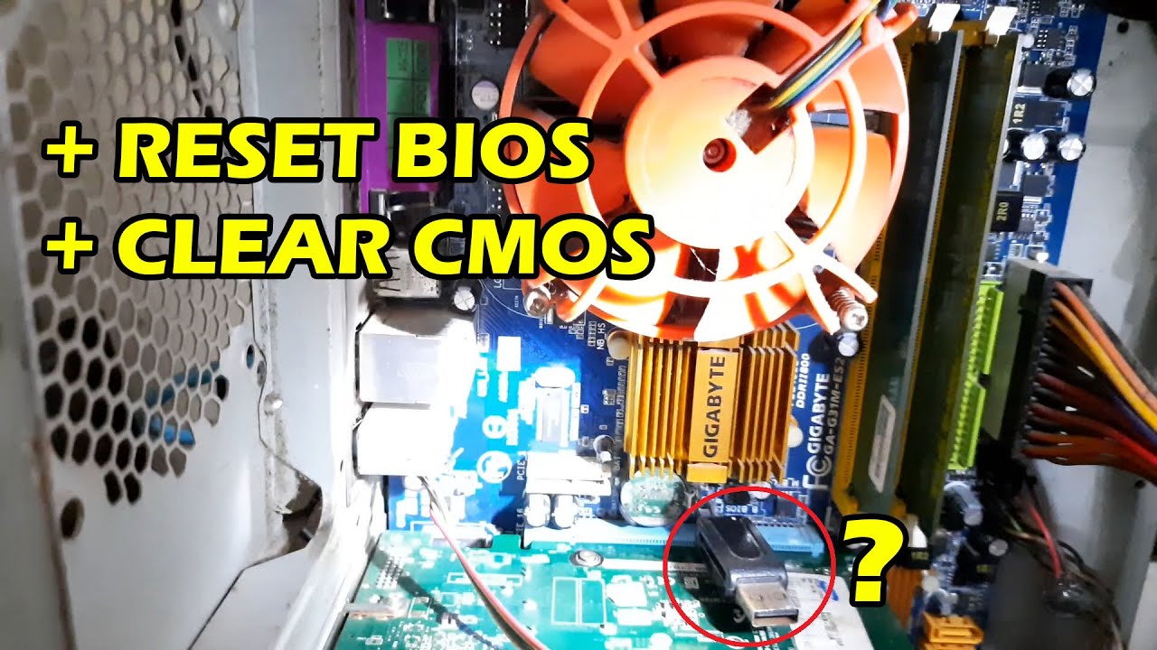 Cara Reset Bios dan Reset Cmos itu BERBEDA - Reset BIOS Motherboard Komputer