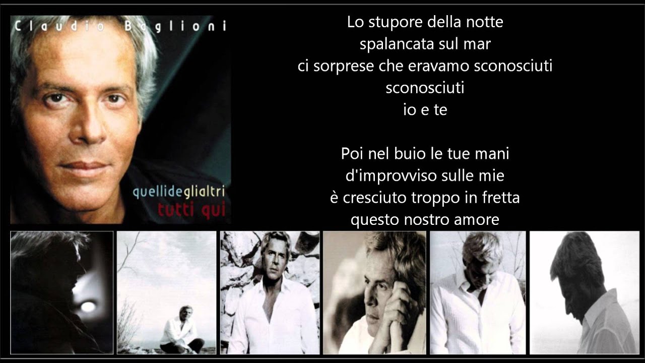 CLAUDIO BAGLIONI - Se telefonando