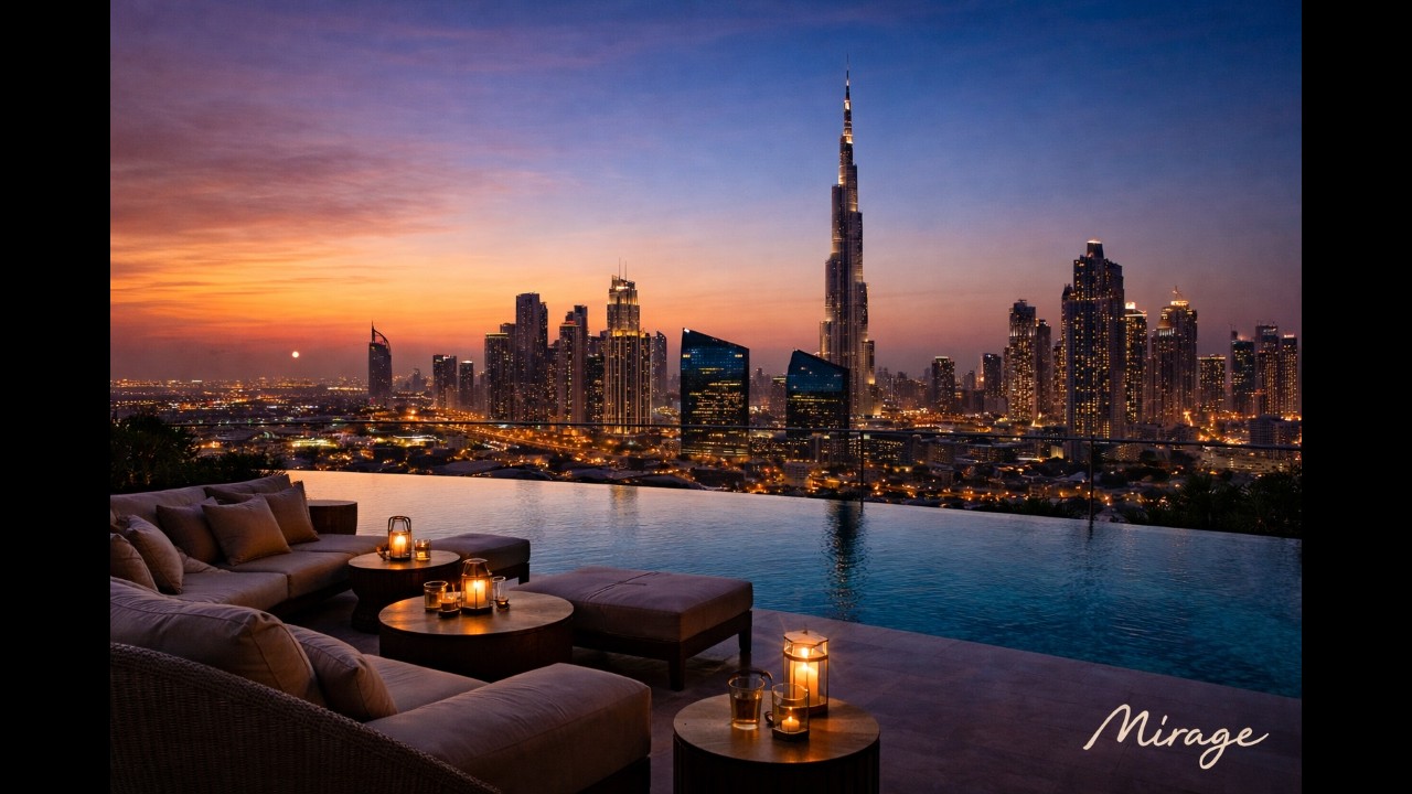 Mirage Lounge – Twilight Skyline Session | Arabic Chill House