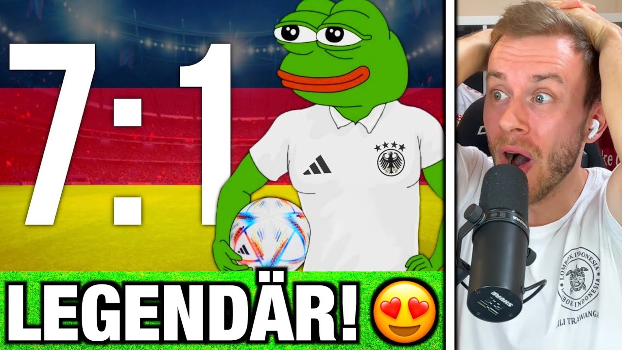 Fabiano reagiert auf das LEGENDÄRE 7:1 gegen Brasilien! 👀🇩🇪
