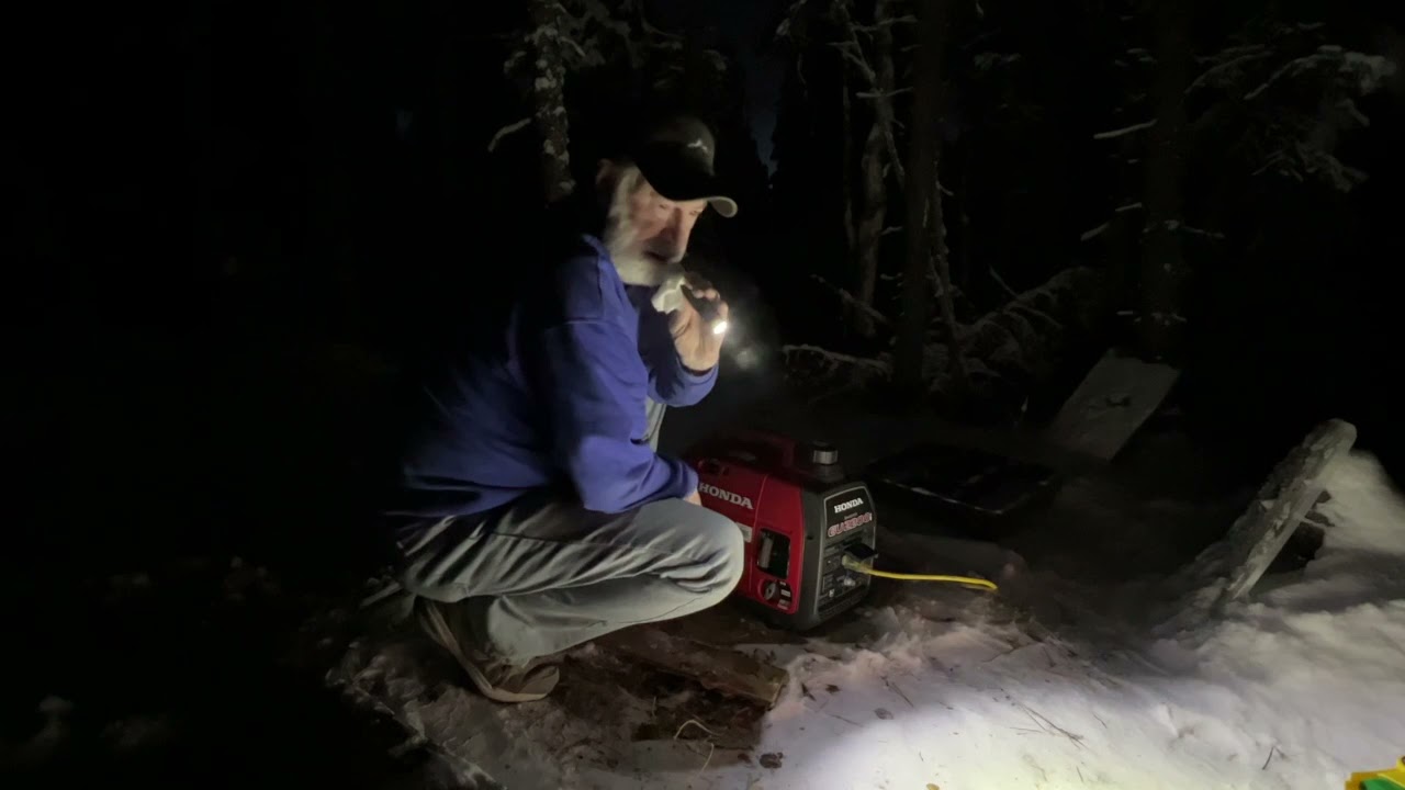 Life in the Alaskan Bush  #70 /  Making electric power at  -10 Degrees