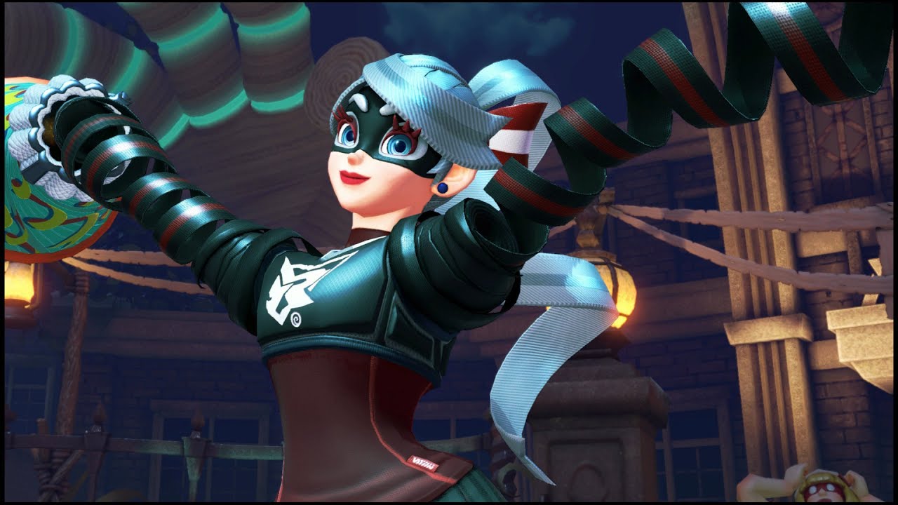 Arms Ribbon Girl - Online Battle - Nintendo Switch 1080p